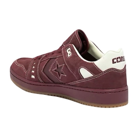 Converse Men’s AS-1 Pro Suede Skate Shoes. Dark Burgundy & Egret. Size 9.5 NWT - Picture 7 of 16